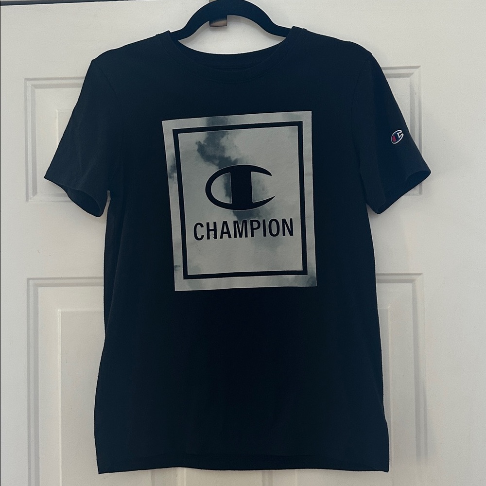 Champion Short Sleeve Shirt Black - Picture 3 of 7